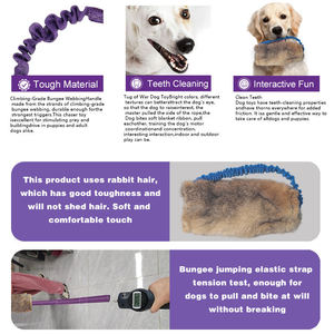 Nuevo Diseño de Juguete de Peluche Ecológico para Perros, Juguete Interactivo de Arrastre y Rompecabezas para Perros de <span class=keywords><strong>Wowo</strong></span> - Product Image 6