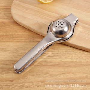 <span class=keywords><strong>Presse</strong></span>-agrumes manuel multifonctionnel en acier inoxydable robuste pour fruits et citrons - Product Image 3