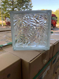 Bloques de construcción de vidrio esmerilado Ultra transparente, bloques de vidrio ahuecados, resistentes a impactos, decorativos - Product Image 3