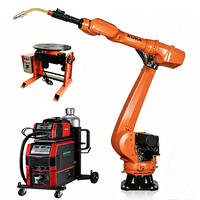 Robot Industrial KUKA KR 70 R2100 de 6 Ejes, Carga Útil Media-Pesada de 70 kg, Alcance de 2101 mm, para Soldadura Híbrida de Arco Láser de Alta Resistencia