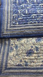 Colcha Kantha Hecha a Mano de Primera Calidad, 100% Algodón Puro, Colcha Kantha Orgánica Reversible para Uso en Invierno - Product Image 3