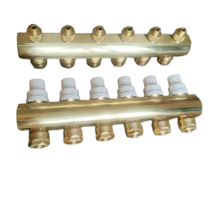 Hot Bán thiết kế hiện đại Brass dòng chảy cao sưởi ấm hydronic nhà phân phối đa dạng cho phòng sưởi ấm 220V Điện áp giảm giá - Product Image 5