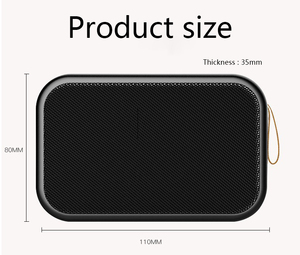 Mini-enceintes sans fil IStapromo Gifts 3W en tissu, portables, Bluetooth, prix direct usine, idéales pour un cadeau - Product Image 5