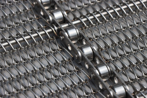 हॉट सेलिंग फूड ग्रेड स्टेनलेस स्टील वायर मेष बेल्ट कन्वेयर मशीन कृषि उपयोग के लिए ट्रांसमिशन उत्पादन लाइन खाद्य प्रसंस्करण - Product Image 5