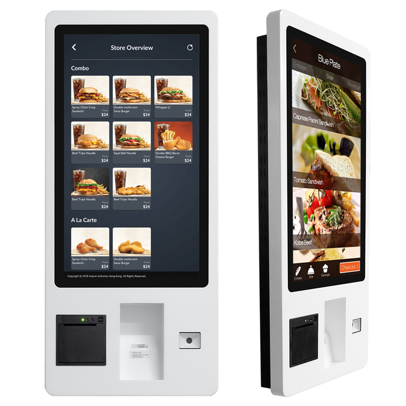27 Inch Self Service Restaurant Digital