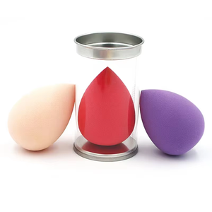 Éponge de maquillage douce et ensemble de houppettes à poudre, kit d'éponges cosmétiques pour fond de teint et maquillage du visage - Product Image 6