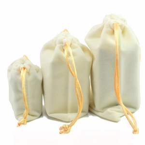 Bolsa y Estuche para Joyería de Terciopelo Ecológico y Duradero con Cordón de Seda, Bolsa para Accesorios de Pendientes, Embalaje de Regalo al por Mayor - Product Image 3