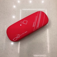 Étui à lunettes optiques en cuir PU et fer, avec impression de logo personnalisée, pour emballage de lunettes, boîte à lunettes en stock