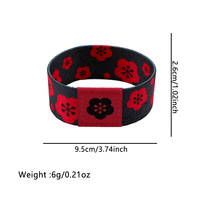 Bracelet personnalisé avec logo, impression par sublimation, 1 pouce, bracelet extensible/bracelet élastique RFID