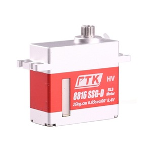 Ptk 8816 Ssg D เซอร์โวโลหะดิจิตอล 26 กก. ซม. 8.4v มอเตอร์ไร้แปรงถ่าน สำหรับเครื่องบินบังคับวิทยุ - Product Image 4