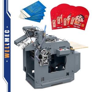 Machine automatique de fabrication d'enveloppes en papier kraft Machine de fabrication de petites enveloppes rouges de poche pour portefeuille <span class=keywords><strong>A4</strong></span> Prix à vendre - Product Image 1