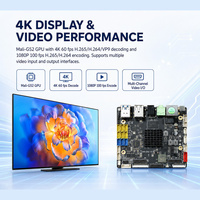 Maßgefertigtes POS-Mainboard RK3566 Android 11 WiFi6 BT54 1T NPU AI Eingebettetes Systemboard Hersteller OEM ODM