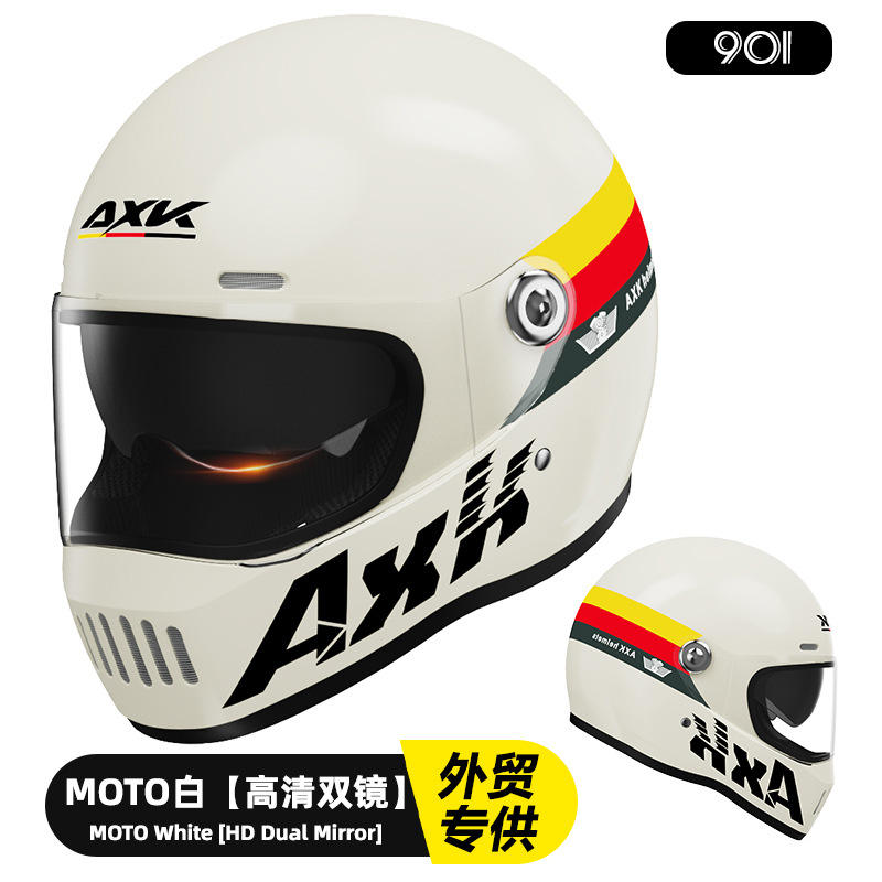 Moto ขาว-HD กระจกคู่