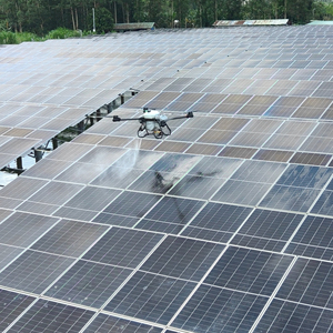 Drone de nettoyage solaire haute pression JIUSI D15R, prix du drone de nettoyage de façade de bâtiment - Product Image 3