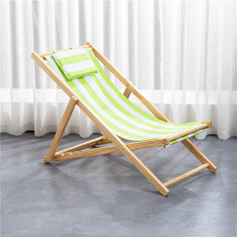 Cheap Price Teak Beach Chair Foldable Eco-friendly