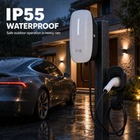 Station de recharge rapide pour véhicules électriques NECS Home AC 7kW avec IP55, carte RFID, CE Type 2, courant nominal 32A, recharge ElV
