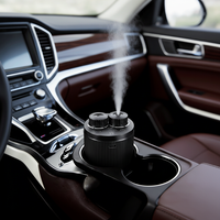 Diffuseur d'air de voiture en métal rechargeable Type-C personnalisé Vinescents avec une capacité de 15 ml + 15 ml, diffuseur d'huiles essentielles sans eau