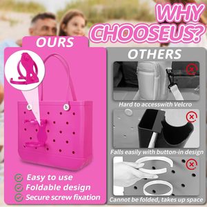 Porte-gobelet Bogg Bag pour bouteilles Stanley de 30 oz et 40 oz, support réglable pour boissons, compatible avec le porte-bouteille pliable Bogg Bag - Product Image 2