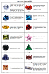 เพชรสังเคราะห์ทรงสี่เหลี่ยมคางหมู CZ เซอร์โคเนียทรงหลวมอัญมณีสีแชมเปญ2*1.5*1mm-5*2*1มม. ผลิตจากห้องปฏิบัติการ - Product Image 6