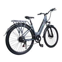 Nouveau Vélo Électrique Urbain 700C à Cadre Large 36V 250W pour Femme - Modèle 2026 à Prix Abordable