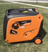 5kW Stromer zeugung Tragbarer Generator für geräuscharmen Benzin-Benzin-Wechsel richter mit geringem Kraftstoff verbrauch
