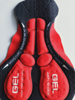 Coussinet de gel de silice short de cyclisme coussin respirant personnalisé sous-vêtements de vélo en plein air cuissard à bretelles collants coussinet de gel respirant