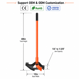 JH-Mech Durable Brush Grubber OEM ODM Garden Shrub Clearing Manual Operated Hardened Steel Teeth Solid Steel Root Remover - Product Image 2
