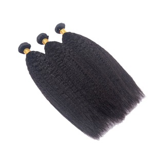 Las mejores extensiones brasileñas, tejido japonés de trama, un solo donante, cutícula sedosa, Alinged, Afro, rizado, virgen, recto, paquetes de cabello humano - Product Image 6