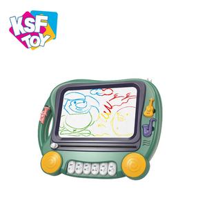 KSF Kinder-Künstlerbrett Buntes Löschbares Skizzier- und Musikalisches Magnetisches Schreib- und Zeichenbrett mit Klaviertastatur aus ABS-Kunststoff - Product Image 1