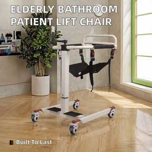 Bathroom Elderly Patient Lift <b>Chair</b> Aluminum Alloy Rehabilitation Therapy Supplies - Product Image 2