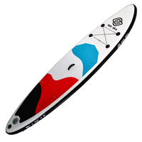 Planche à pagaie gonflable de qualité supérieure, SUP à large positionnement, pont antidérapant, planche de pêche debout, planche de surf pour les jeunes et les adultes