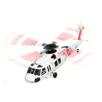 WLToys XK K270 - Helicóptero Eléctrico de Control Remoto con Simulación de UH-60L, 2.4G, 4 Canales, 6 Ejes, Giroscopio, Modelo de Avión RC