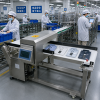 Détecteur de métaux alimentaire TYTSS avec élimination automatique des effets des matériaux, ajustement adaptatif et écran LCD pour le traitement de la confiserie