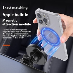 2025 modèle <span class=keywords><strong>Apple</strong></span> <span class=keywords><strong>MagSafe</strong></span> tableau de bord magnétique fort support de Navigation de <span class=keywords><strong>voiture</strong></span> Portable évent téléphone <span class=keywords><strong>chargeur</strong></span> de montage de <span class=keywords><strong>voiture</strong></span> - Product Image 3