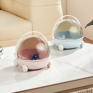 Organizador de Maquillaje de Escritorio Multifuncional Portátil de Gran Capacidad, Moderno y Ecológico de Plástico a Precio de Fábrica - Product Image 1