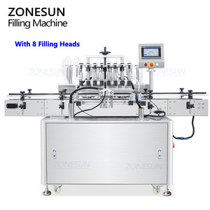 ZONESUN automatique collyre cosmétiques boisson remplisseur parfum vide liquide petite bouteille parfum Machine de remplissage - Product Image 6
