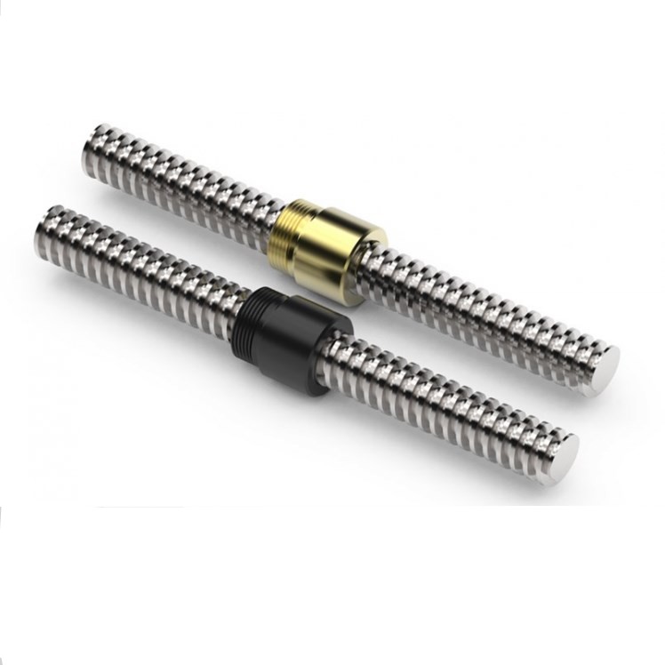 AISI4140 сталь Inox4140 сталь латунный свинцовый винт вращающийся шариковый винт