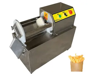 Machine de découpe de frites verticale électrique en acier inoxydable