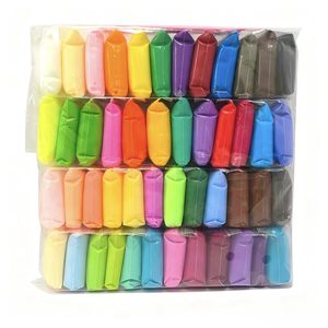 48 pièces d'argile à modeler inodore, séchant naturellement à l'air, conforme aux normes d'exportation, pour les fêtes d'anniversaire des enfants - Product Image 1