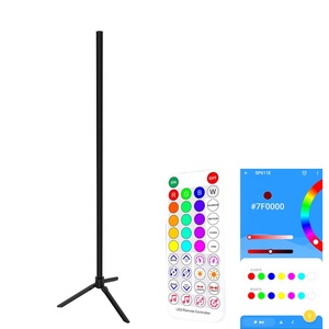 ديكور منزلي حديث داخلي <span class=keywords><strong>LED</strong></span> حامل أريكة ذكية RGB زاوية زخرفية لغرفة النوم تصميم إبداعي عصري - Product Image 4