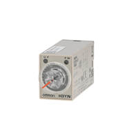 H3YN-21 DC12 Time Relay, H3YN Series, DIN Rail, 0.1 min to 10 h Range, 2 Contacts 125 V 12V AC, Multifunction