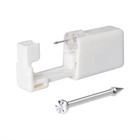 Kit Profesional de Herramientas para Piercings Nasales al por Mayor, Pistola para Perforaciones Nasales con un Juego de Piercings Nasales de Zirconia