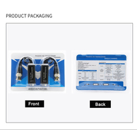 Convertisseur RJ45 et moniteur de balun vidéo HD 1080p pour accessoires de vidéosurveillance Prise en charge AHD/CVI/TVI/CVBS avec fonction PoE (plastique)