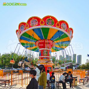 Atracción de feria: Silla voladora para niños, equipo de parque de atracciones, para uso en interiores/exteriores, fibra de vidrio, para centros comerciales - Product Image 3