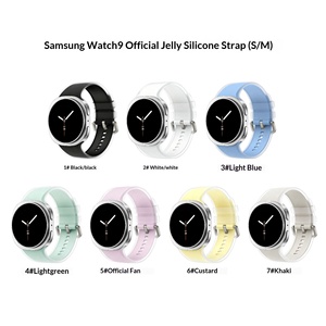 Upro Transparent Jelly Sport <b>Silicone</b> Watch Strap for Samsung Galaxy Watch 9/8 Classic Bracelet 46mm 40/44mm Watch Band - Product Image 3