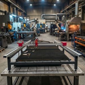 CNC Plasma Cutting Machine - Multi-Function LGK-100IGBT Cutter with <b>Mini</b> Table Pipe Cutting Capability for Metal Steel Aluminum - Product Image 1