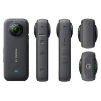 Cámara de Acción Insta360 X3 4K Ultra HD, Resistente al Agua hasta 10 m, Zoom Óptico de 10x-20x, Edición con IA, Video Deportivo Profesional