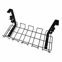 Plateau de gestion des câbles sous le bureau direct d'usine sans support de pince de forage, taille et logo personnalisés disponibles, lot de 2 plateaux en métal