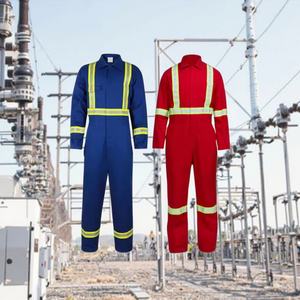 Traje de Trabajo de Alta Visibilidad para Hombre, Resistente al Fuego, para Construcción y Trabajos Eléctricos, Venta al Por Mayor - Product Image 1