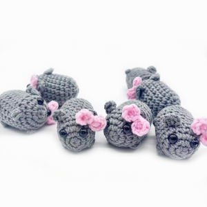 Neuzugang kawaii gefüttert plüsch mini trauerhafter <span class=keywords><strong>hamster</strong></span> schlüsselanhänger plüsch spielzeug trauerhafter <span class=keywords><strong>meme</strong></span> häkeln - Product Image 2